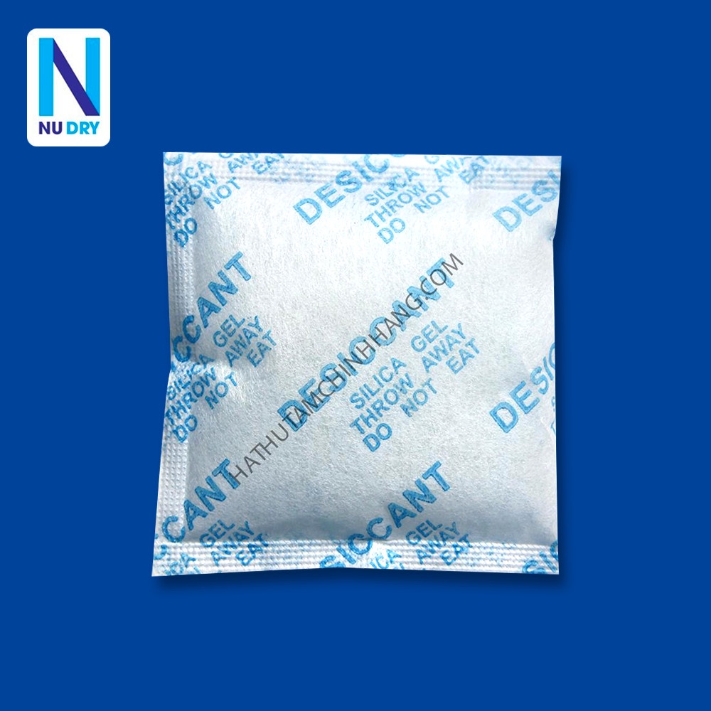 Gói Hút Ẩm 1KG quy cách 20 Gram Silicagel - hạt hút ẩm thực phẩm quần áo giày dép máy ảnh NU DRY