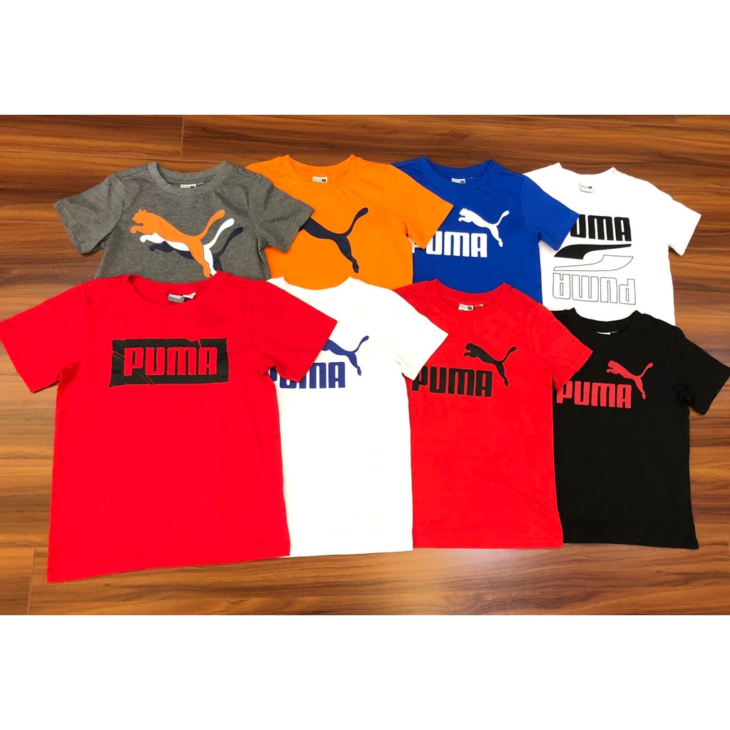 Áo cộc tay Puma BT hàng cambodia xuất dư xịn cực đẹp cho bé từ 8 đến 40kg