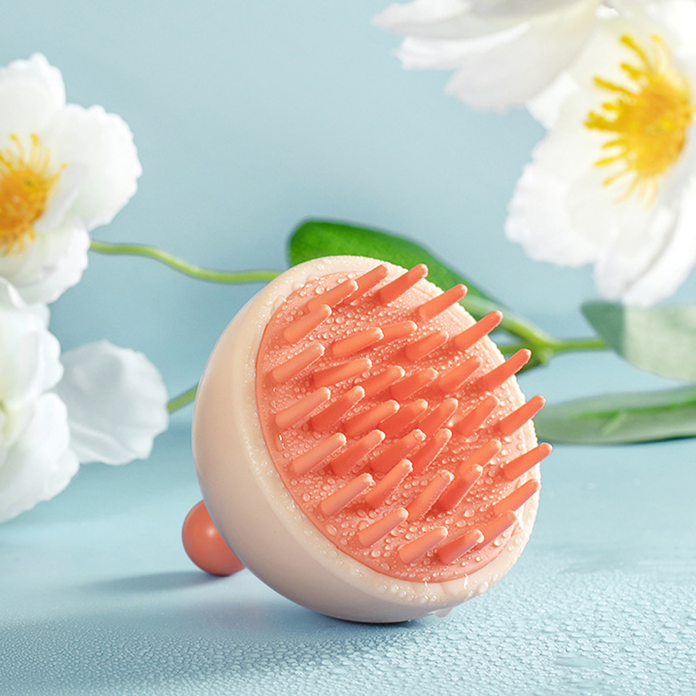 [Hàng mới về] Lược gội massage da đầu bằng nhựa phong cách Hàn Quốc