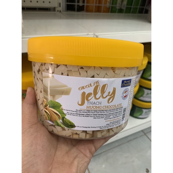 Thạch Hùng Chương 2.2KG - Topping trà sữa, trái cây Đủ Vị ( Trái cây, đào, socola..)-