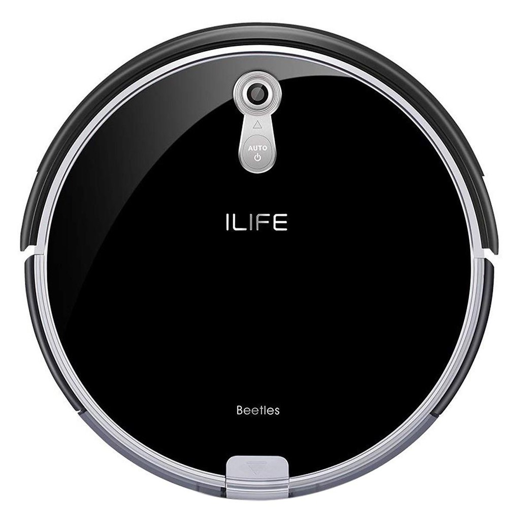 Robot Hút Bụi Lau Nhà ilife ILIFE A8 - Kích thước 31x31x7.2cm, Dung lượng hộp bụi 0.3L, Màu đen