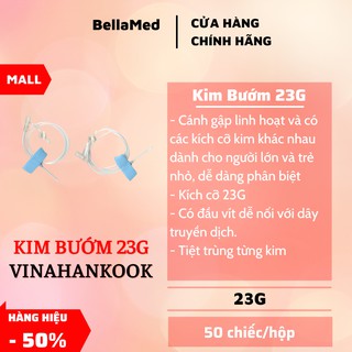 Kim Bướm 23G Truyền Tĩnh Mạch Vinahankook - 1 kim