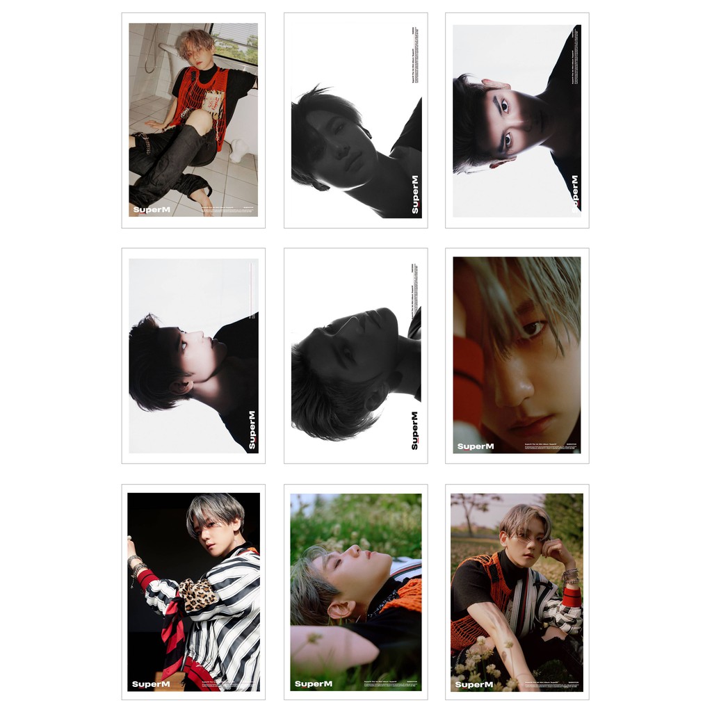 Lomo Card Ảnh SuperM Photoshoot ( 72 ảnh)