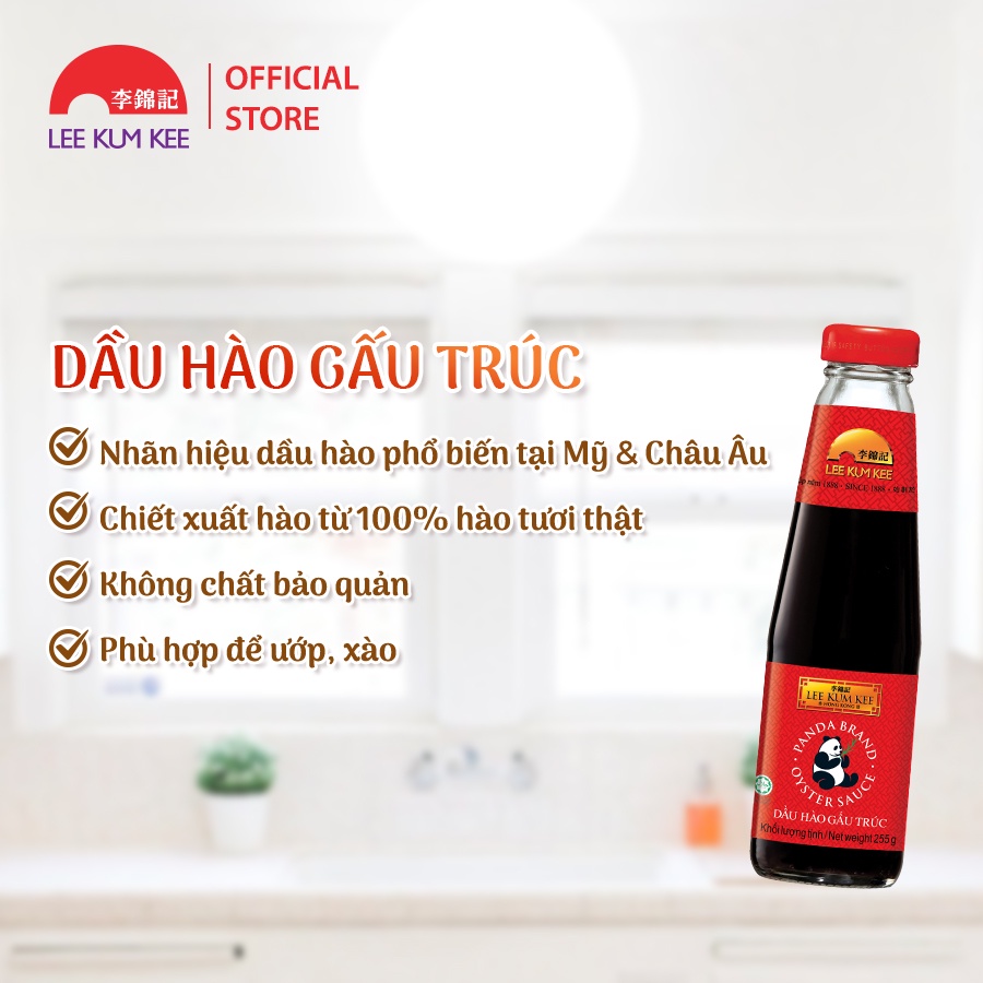 Dầu hào Gấu trúc Lee Kum Kee 255g