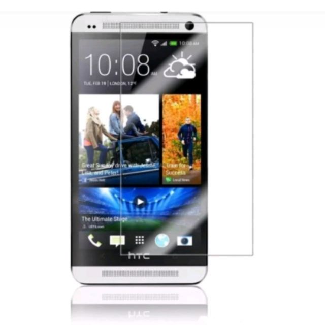 Bộ 3 dán kính cường lực HTC One M7 ( Trong suốt )