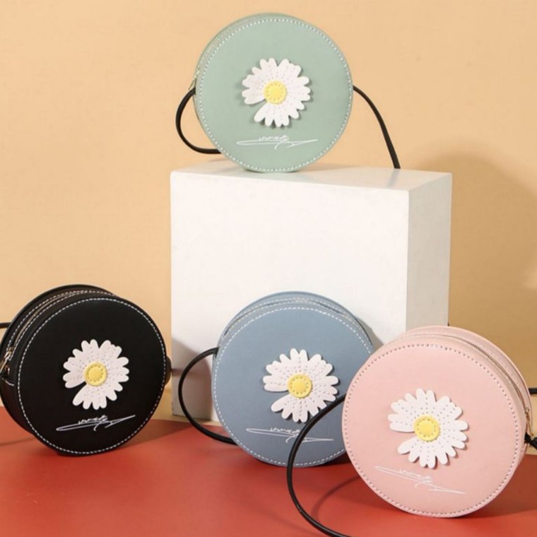 Túi Handmade, Túi Tự Đan Handmade Hoa Cúc