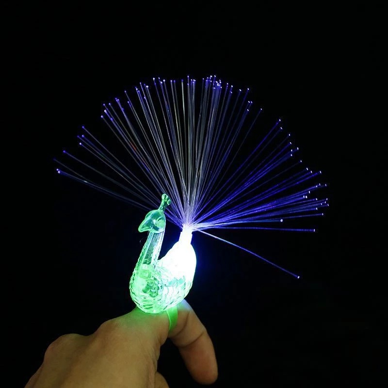 [Chuyên Nghiệpmos] Đồ Chơi Hình Con Công Có Đèn LED Phát Sáng Dành Cho Trẻ Em