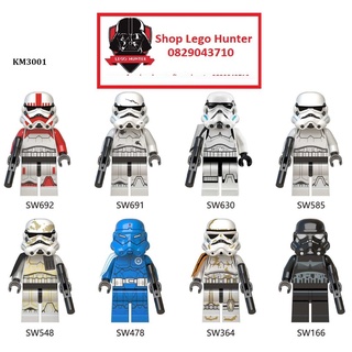 Xếp Hình Star War Minifigures Lính Stormtrooper các loại K 3001