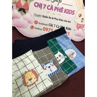 set 8 quần sịp bé trai cao cấp đủ size