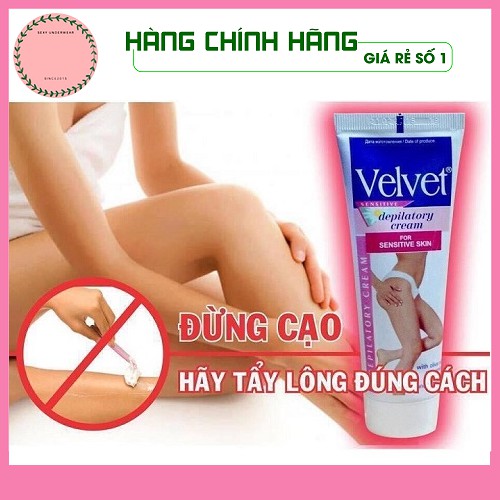 Kem tẩy lông Velvet chuẩn Nga [CHÍNH HÃNG 100%] sản phẩm đình đám, các chị em không thể bỏ qua các bước tẩy lông