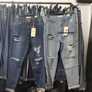 QUẦN JEANS BAGGY RÁCH