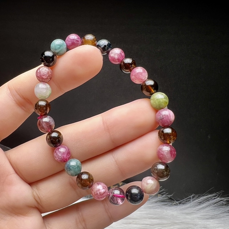 Vòng tay tourmaline 6-6.5 li