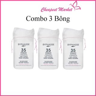 Bông Tẩy Trang Byphasse 35 miếng