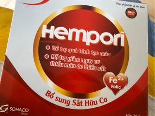 Sắt hữu cơ - vị ngon dễ uống