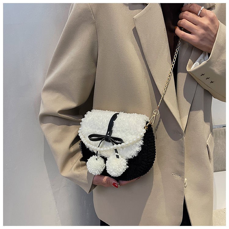 Túi xách nữ túi sách tự đan thích hợp làm quà tặng người yêu PU90