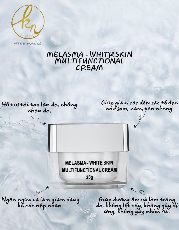 [TẶNG MẶT NẠ]  Kem Dưỡng Trắng Ngừa Nám KN Beauty 25 gram | BigBuy360 - bigbuy360.vn