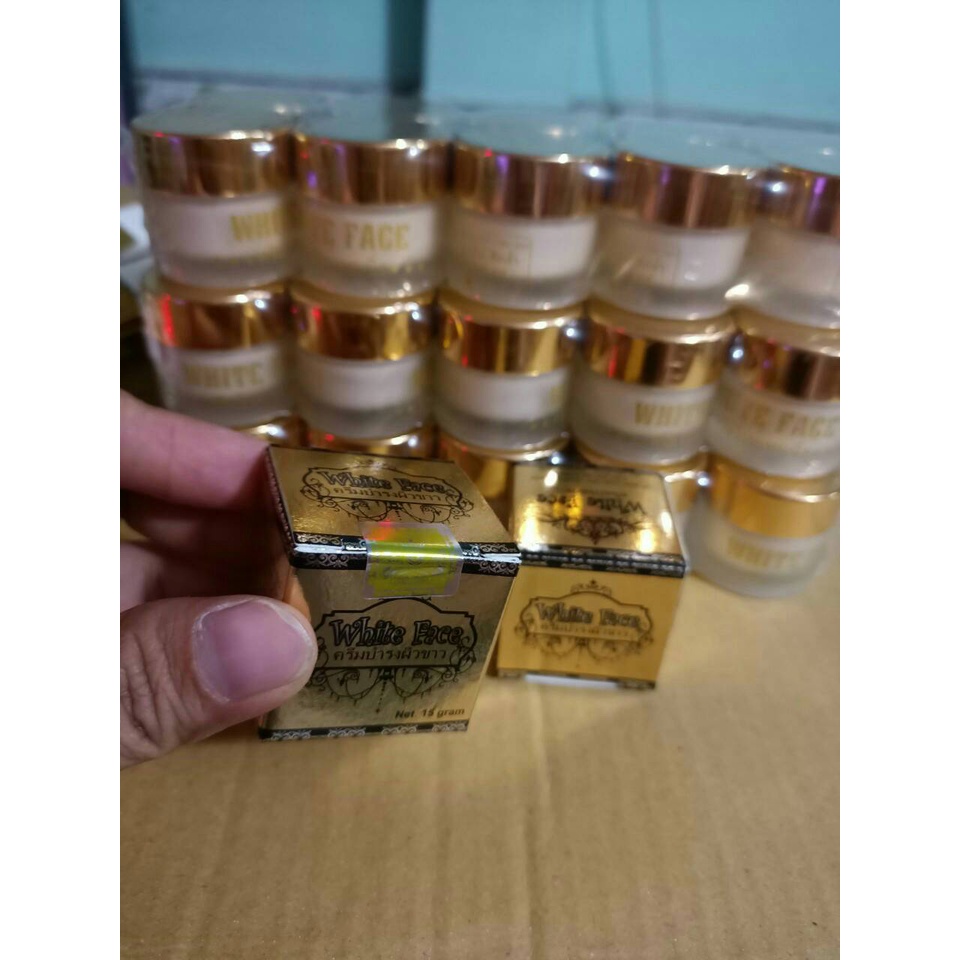 Kem cốt dưỡng da mặt WhiteFace Thái hủ mini 15g