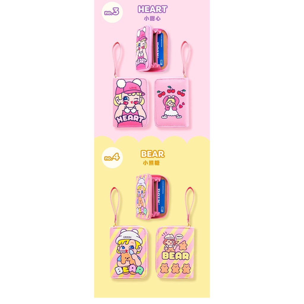 Ví tiền in họa tiết hoạt hình Bentoy Milkjoy dễ thương có ngăn đựng thẻ phong cách Hàn Quốc cho nữ | BigBuy360 - bigbuy360.vn