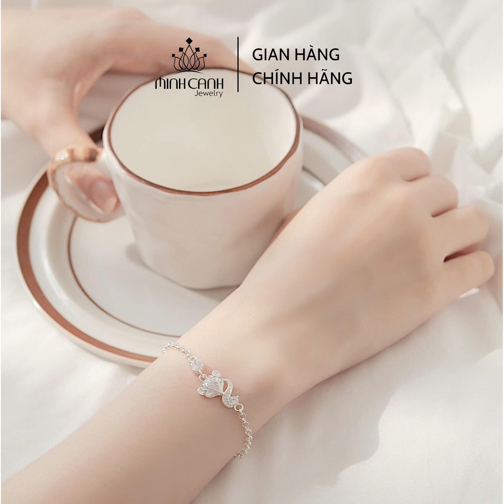 Lắc Tay Bạc Nữ Minh Canh Jewelry - Hồ Ly May Mắn | BigBuy360 - bigbuy360.vn