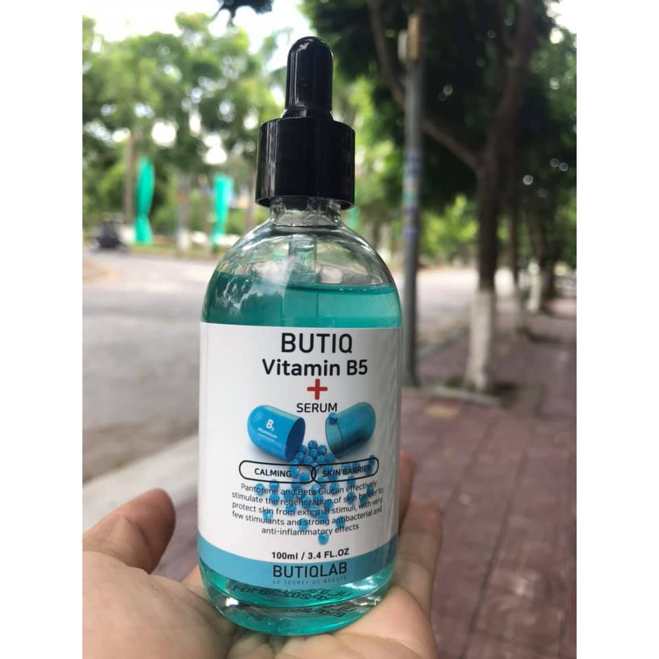 Serum Butiq Vitamin B5 Hàn Quốc Phục Hồi Da Sau Lăn Kim l Chuyên Dụng Cho Thẩm Mỹ Viện