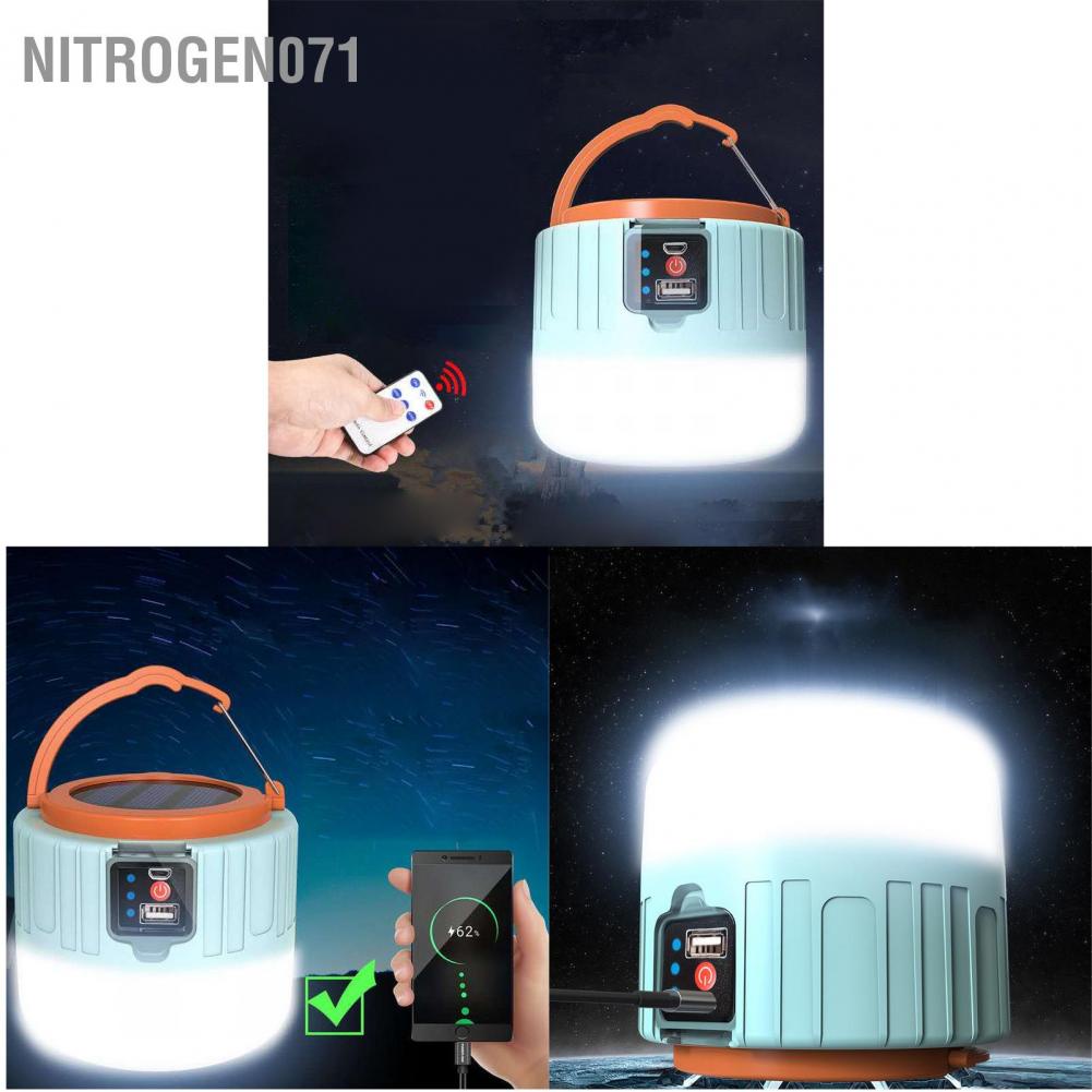 Nitrogen071 Đèn Pin Led Năng Lượng Mặt Trời
