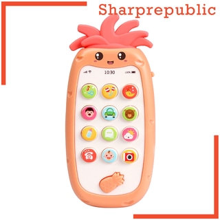 [SHARPREPUBLIC] Baby Play Phone Toys w/ Lights & Music Smartphone Toys for Toddlers, Infants & Kids Fun Phone Role Play Game Toy for Ages 0-3 & Up