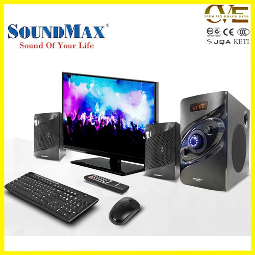 Loa Vi Tính Bluetooth SOUNDMAX A926 Cao Cấp - Loa Máy Tính PC Để Bàn Nghe Nhạc Chính Hãng | BigBuy360 - bigbuy360.vn