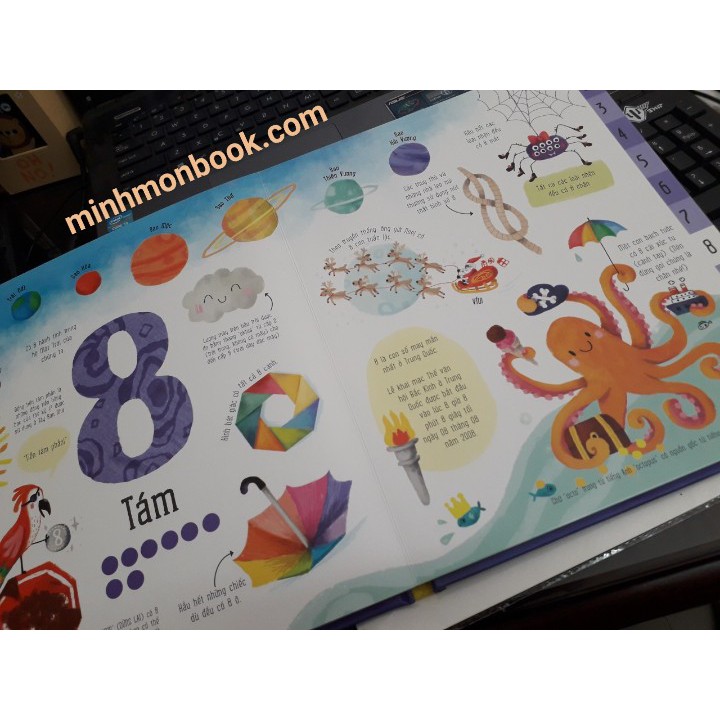 Sách Big Book of numbers - Cuốn sách khổng lồ về các con số