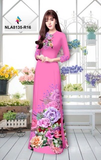 Vải garolang va vai ao dai
