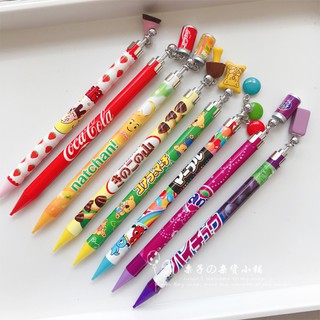 Bút chì cơ học hình Sakamoto Meiji Snacks Nhật Bản
