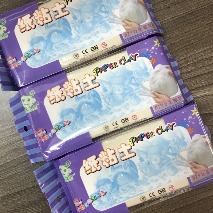 (Gói đất lẻ) Đất sét tự khô PaperClay 330G - Airdry Clay - Điêu khắc - Làm mô hình - Mont Marte