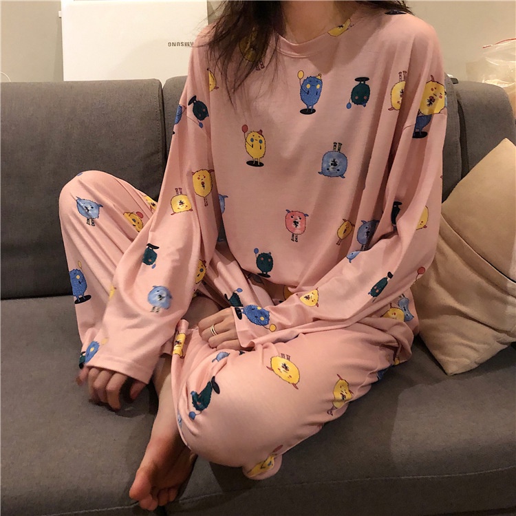 Set đồ ngủ hoạt hình đáng yêu DN044 (có ảnh thật)
