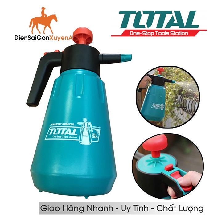 TOTAL Bình Xịt Tưới Cây Phun Sương 2 Lít Loại Tốt TOTAL THSPP2021 - Điện Sai Gòn Xuyên Á