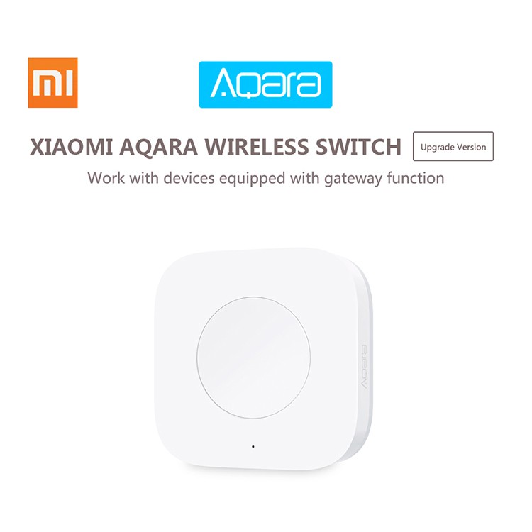 Nút bấm thông minh Aqara - Công tắc không dây - Aqara Mini Switch - kết nối Zigbee, điều khiển các thiết bị thông minh