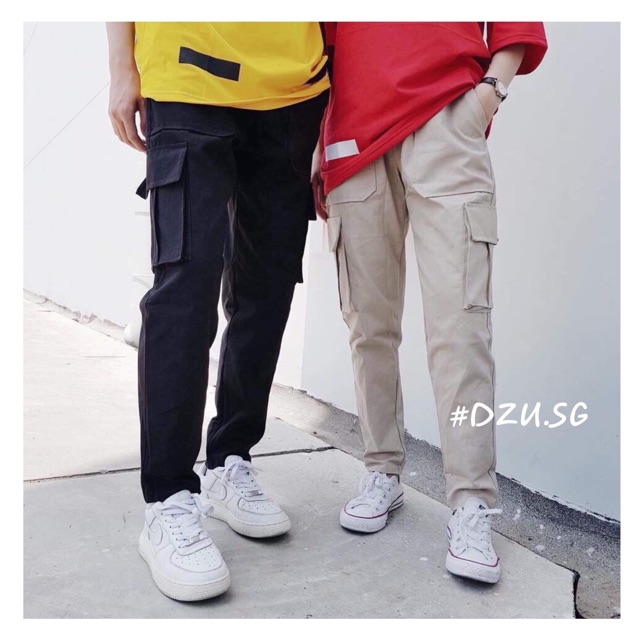 Quần kaki túi hộp dày đẹp hàng qc chuẩn tag mạc