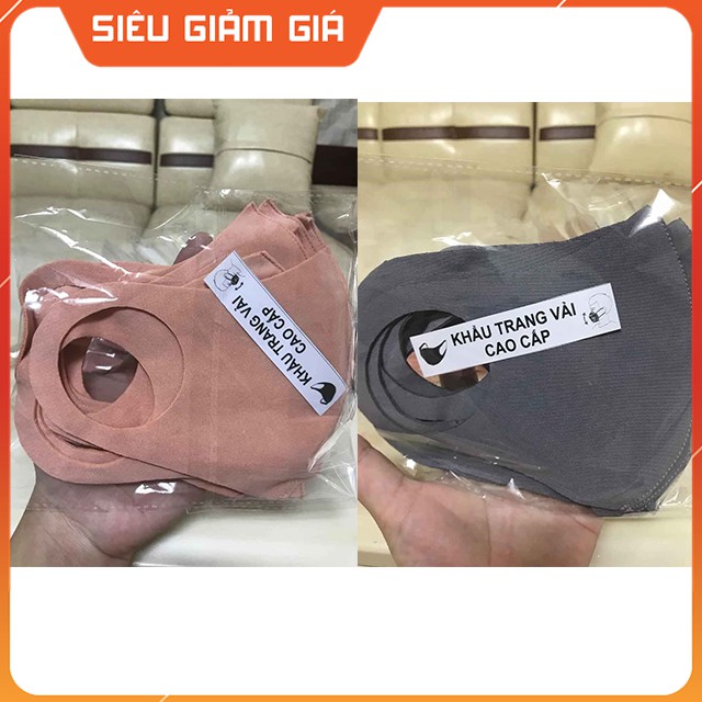[GIÁ SỐC] Khẩu trang vải 3D kháng khuẩn hàng Việt Nam chất lượng cao, có thể giặt và tái sử dụng nhiều lần | BigBuy360 - bigbuy360.vn
