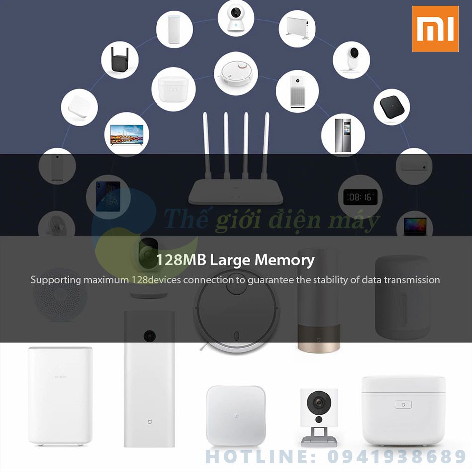 [Bản quốc tế] Bộ Phát Wifi Xiaomi Router 4A Công Suất 2.4 GHz và 5 Ghz 4 Angten 16MB ROM 64RAM DDR2 | BigBuy360 - bigbuy360.vn
