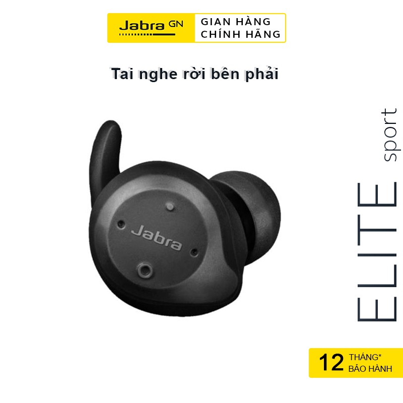 [Mã ELTECHZONE giảm 5% đơn 500K] Tai Nghe Rời Jabra Elite Sport – Hàng Chính Hãng