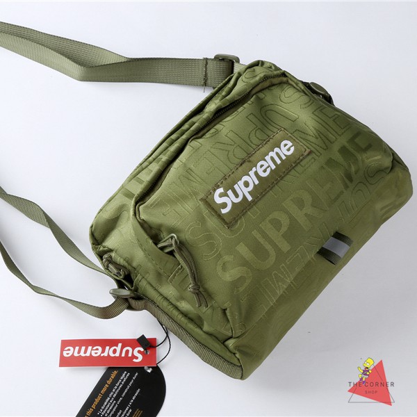 Túi đeo chéo SUPREME - Shoulder Bags SUPREME ss2019(đen/xanh/đỏ/olive) [Ảnh thật]