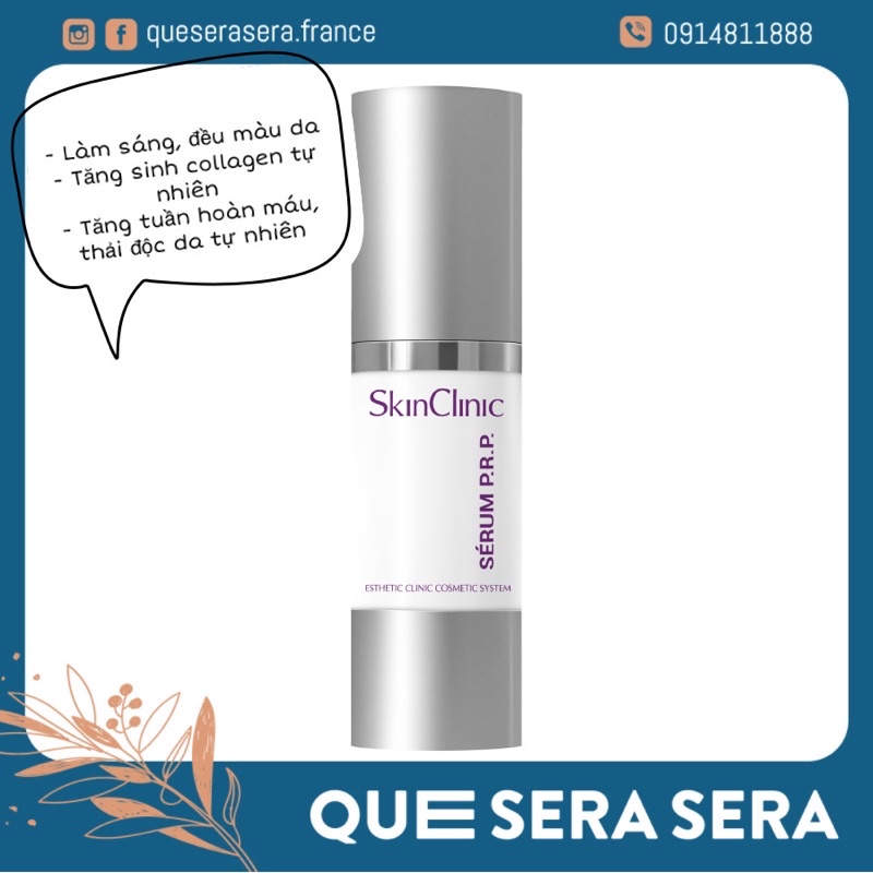 Serum PRP chống lão hoá, tăng sinh collagen cho da