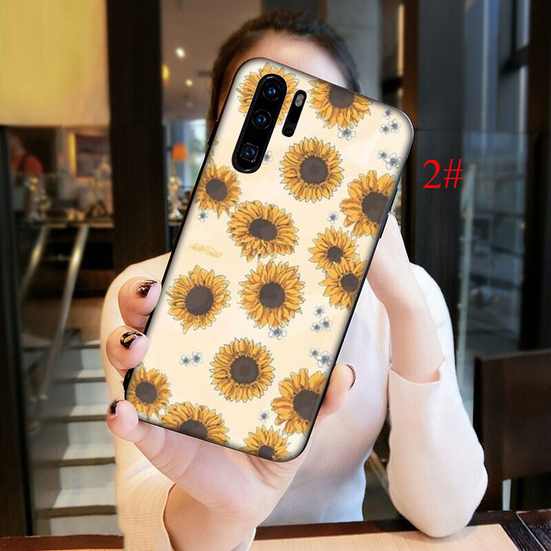QD3 aesthetic sunflower Soft Silicone Case for Huawei Y5 Y6 Y7 Y9 Prime 2018 P9 Lite Smart 2019 | BigBuy360 - bigbuy360.vn
