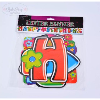 Dây chữ giấy Happy Birthday