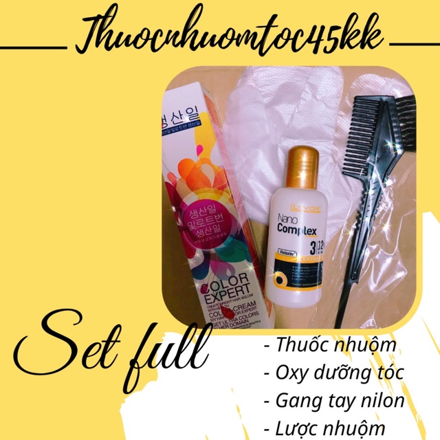 Thuốc nhuộm tóc màu nâu trà sữa không tẩy | BigBuy360 - bigbuy360.vn