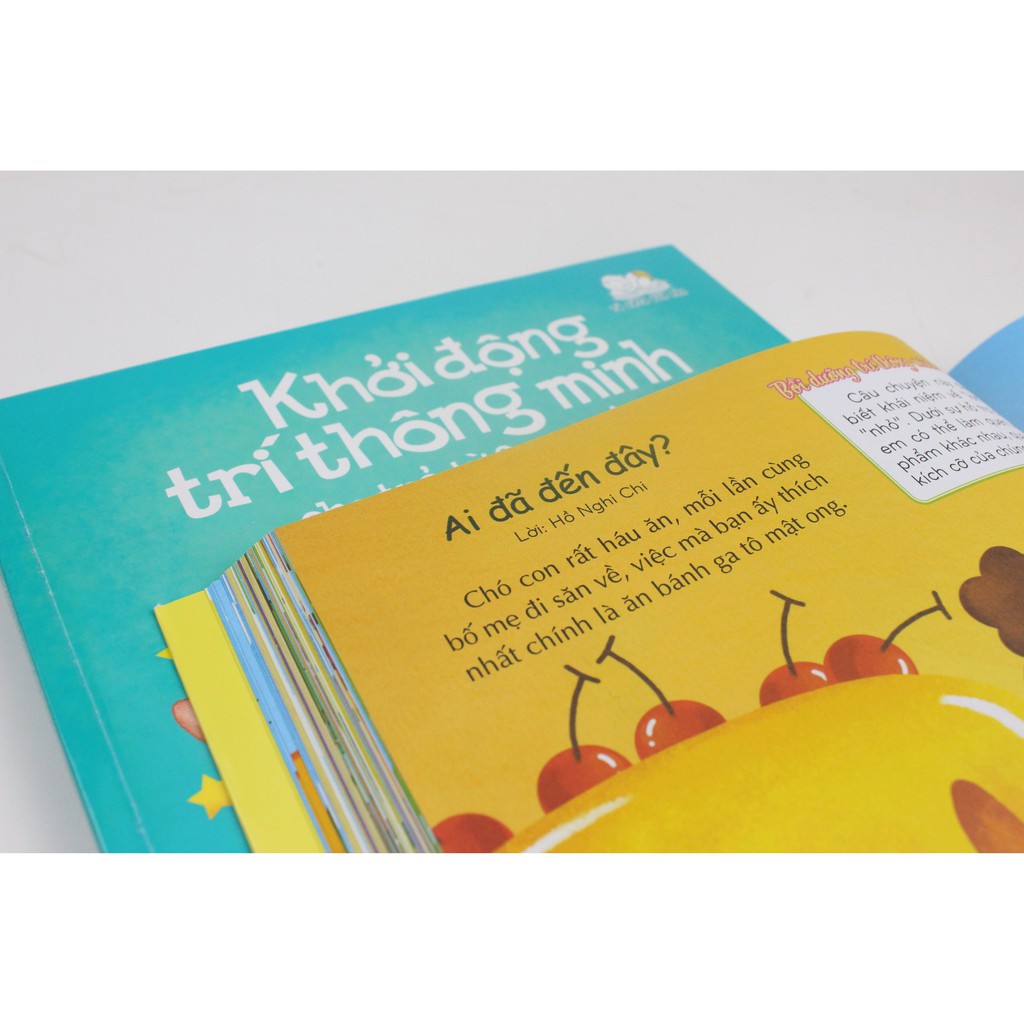 Sách - Khởi Động Trí Thông Minh Cho Trẻ Từ 0-6 tuổi combo 3 quyển
