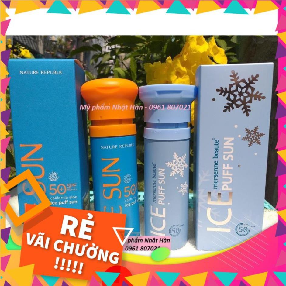 Kem chống nắng ICE SUN/ ICESUN/ ICE PUFF SUN SPF 50+ MẪU MỚI 2020