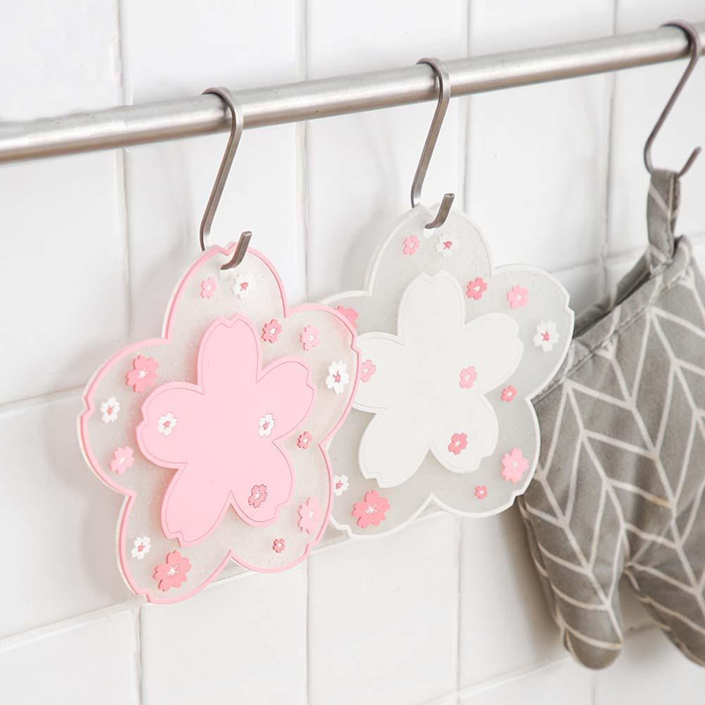 Set 2 Tấm Lót Cốc Cà Phê Bằng PVC Bền Thanh Lịch