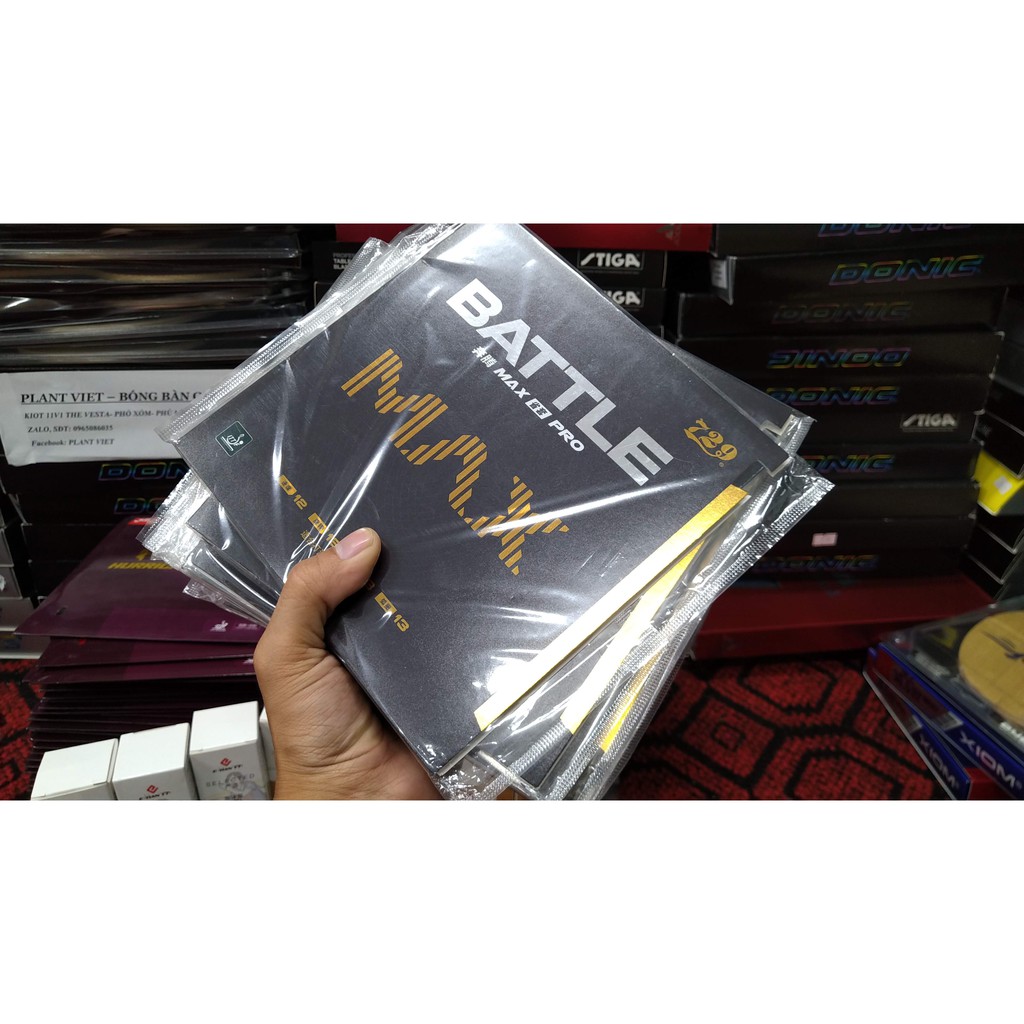 MẶT VỢT BÓNG BÀN 729 BATTLE MAX CHÍNH HÃNG