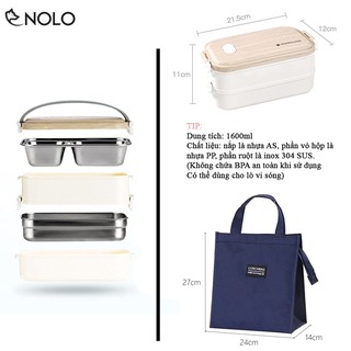 HỘP ĐỰNG CƠM BENTO 2 TẦNG DIEP03