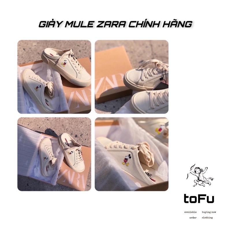 Giày MULE ZARA chính hãng - MICKEY
