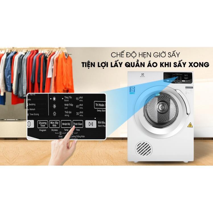 Máy sấy Electrolux 8 kg EDS805KQWA